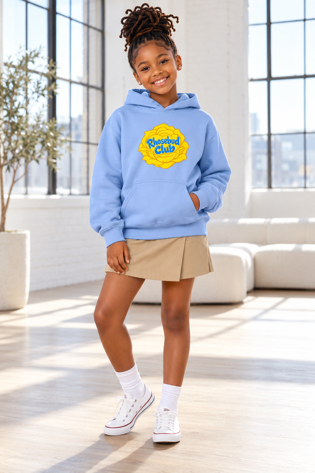 Rhosebud Club heavy blend hoodie