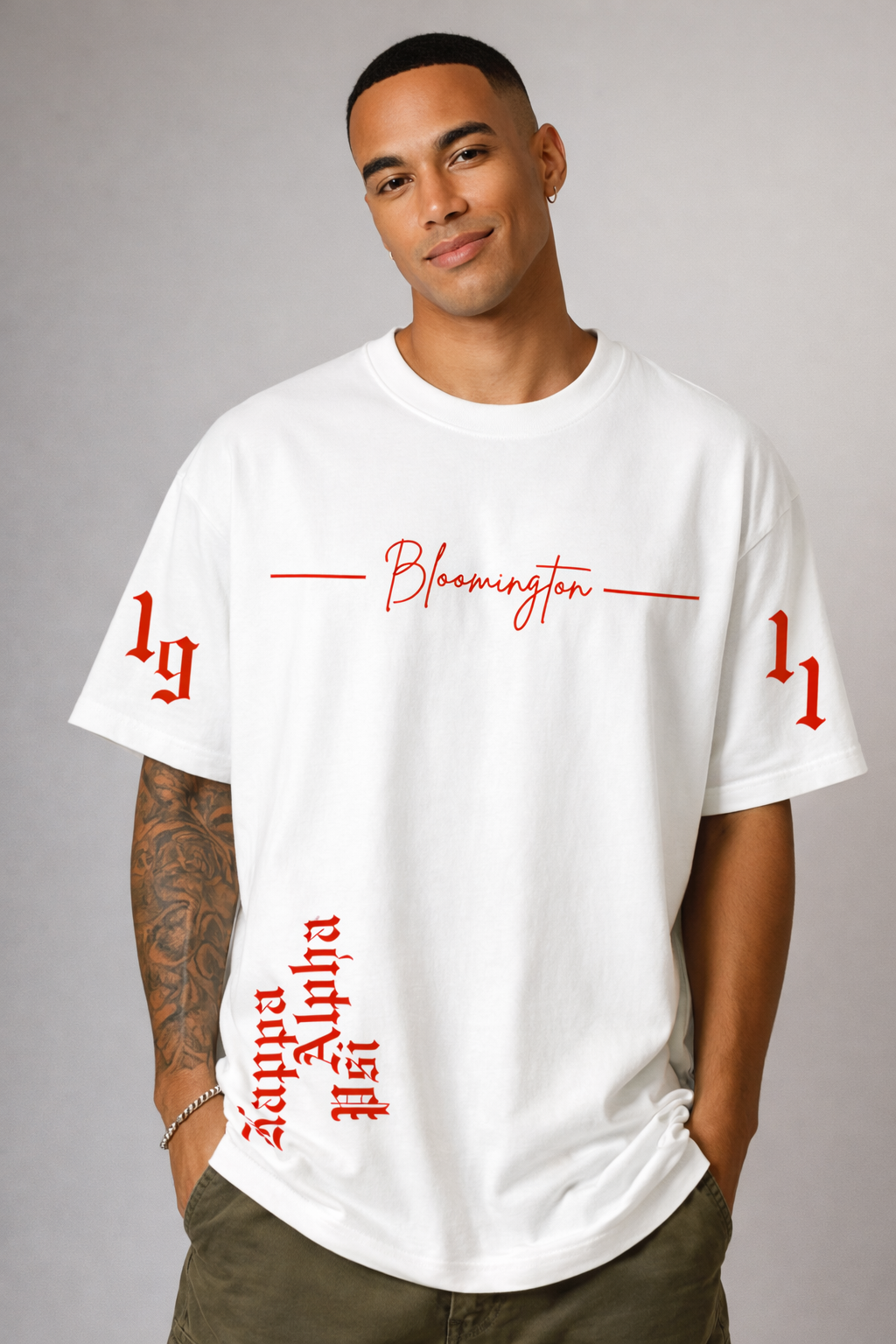 It began in Bloomington Oversized Tee