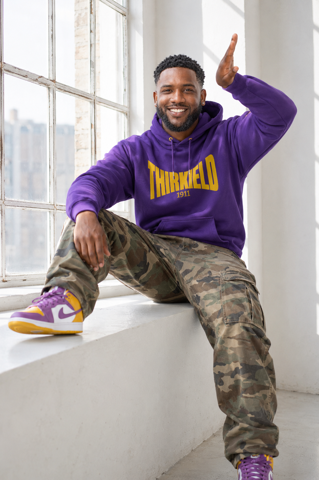 THIRKIELD 1911 Embroidered Hoodie