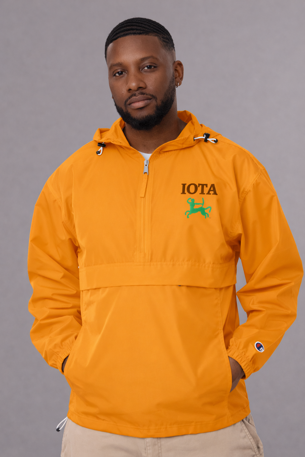 CENTAUR Embroidered Champion Packable Jacket