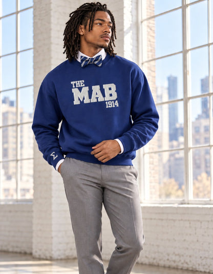 THE MAB 1914 Premium Embroidered Crewneck
