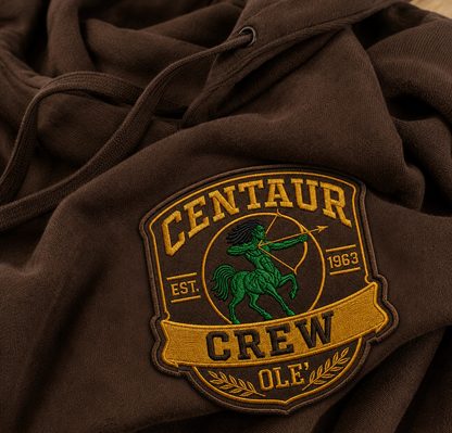 PRE - ORDER The CENTAUR Crew Heritage Hoodie