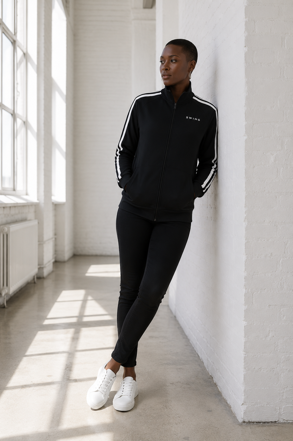 SWING Lightweight Track Jacket Zip-Up