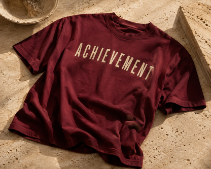 ACHIEVEMENT Heavyweight Oversized Tee