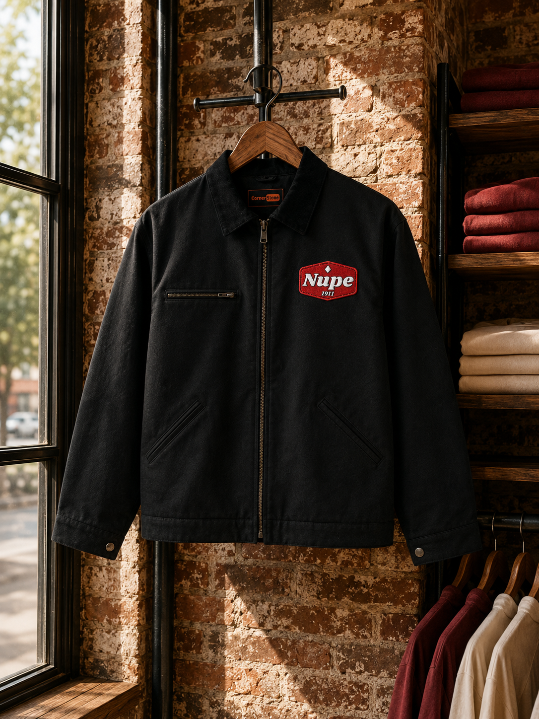 The NUPE 1911 Workmans Embroidered Jacket