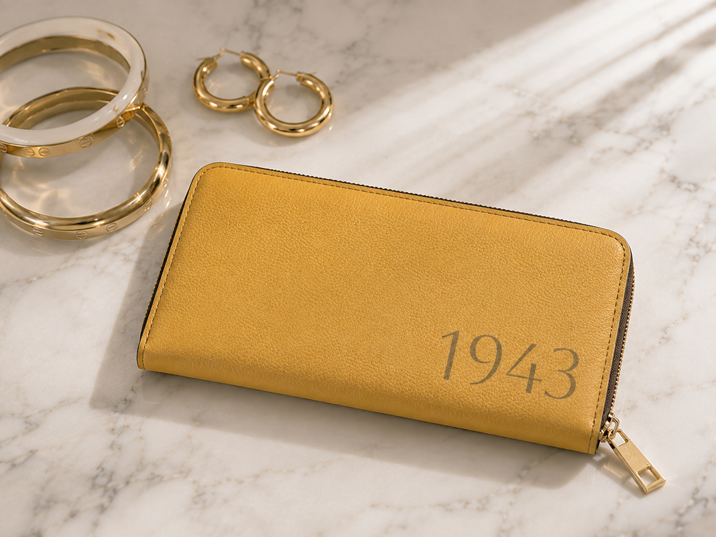 PHILO 1943 Heritage Slimline Zip Wallet