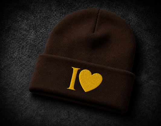 The IOTA Sweethearts Premium Embroidered Cuffed Beanie