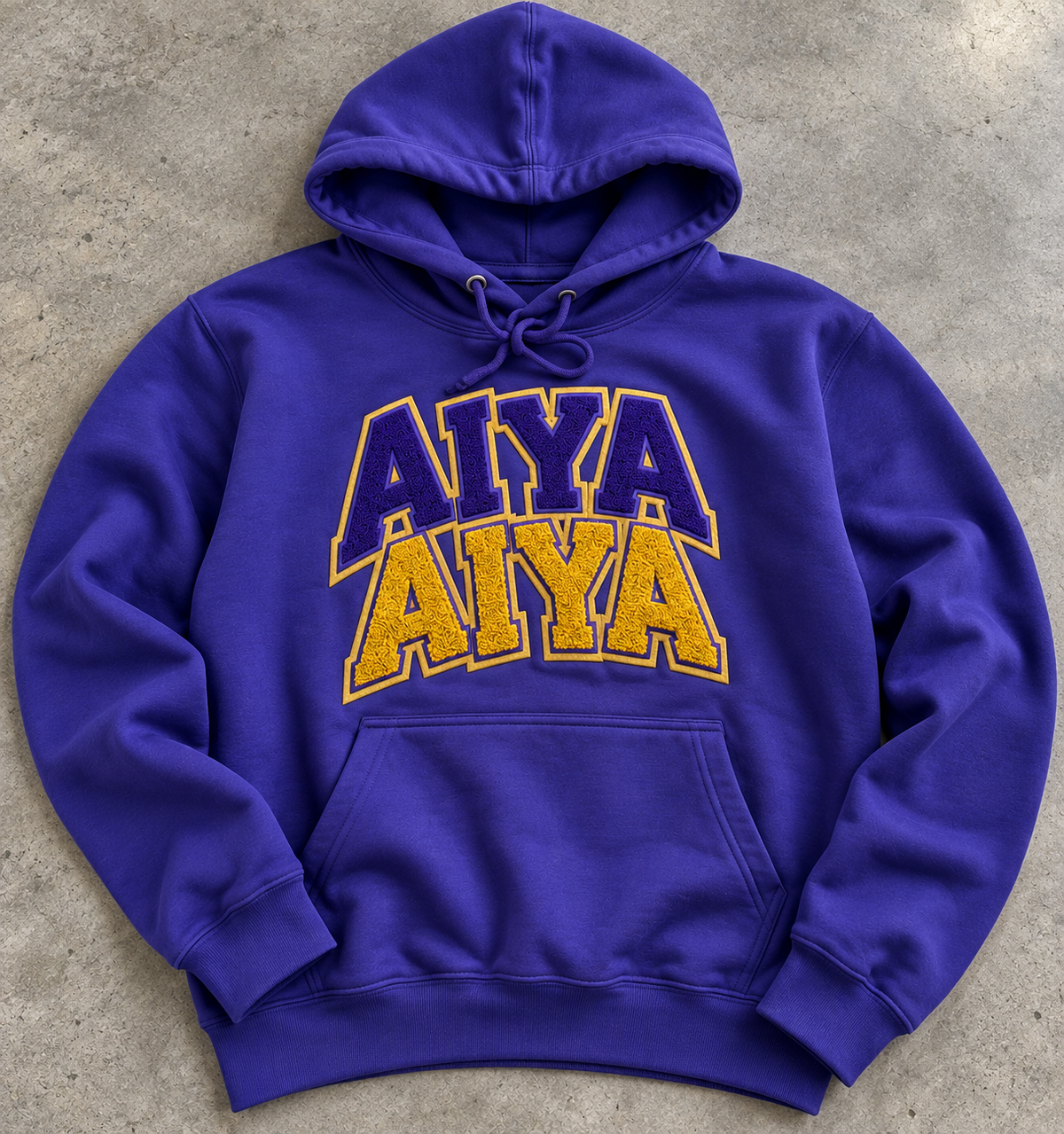 AIYA AIYA™ — Limited Edition Chenille Patch Hoodie