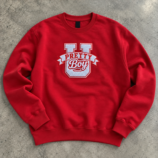 Pretty Boy U Premium Crewneck
