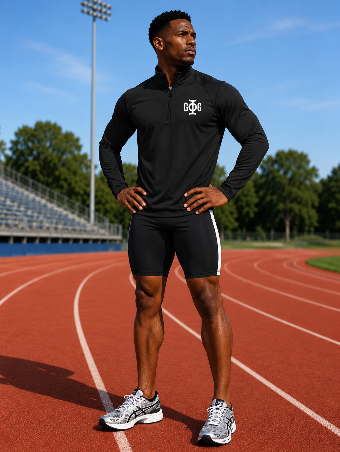 GPHIG Lightweight quarter-zip pullover