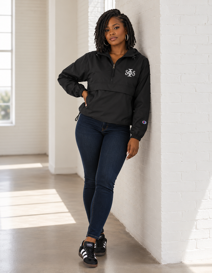 SPhiS Embroidered Champion Packable Jacket