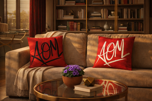 AOML Premium 22x22" Throw Pillow