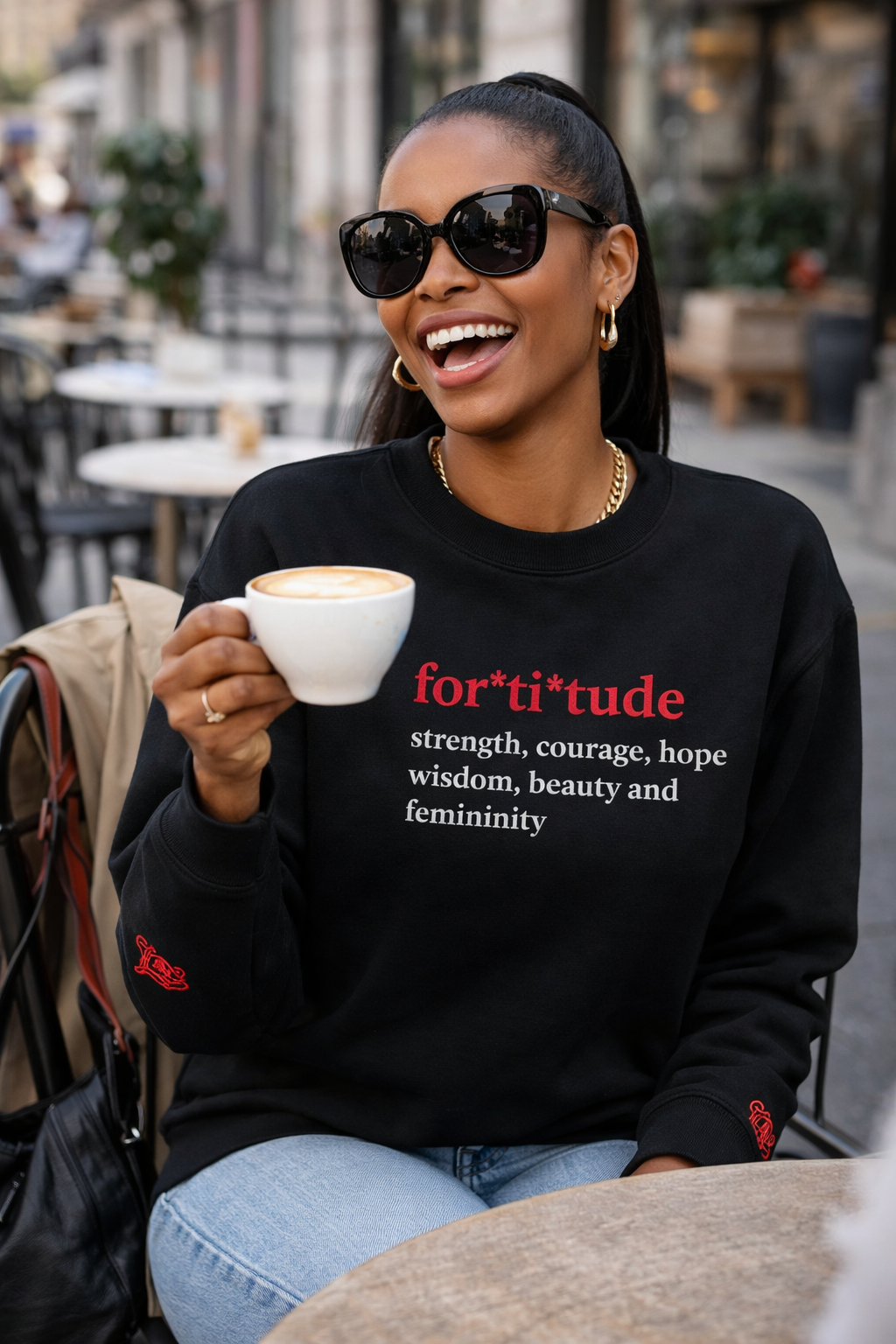 Fortitude.. Defined  Premium Sweatshirt