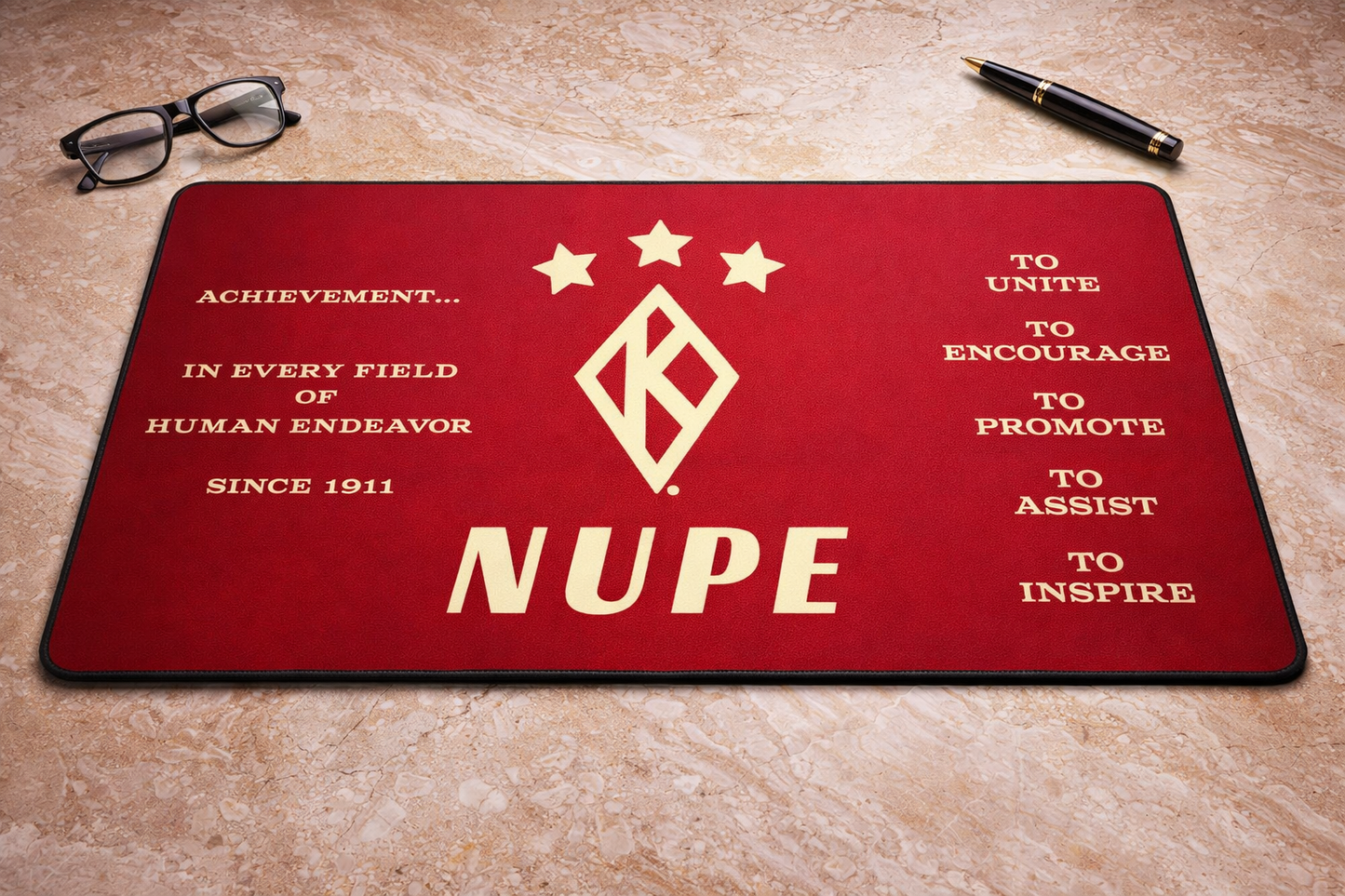 The Achiever's Desk mat