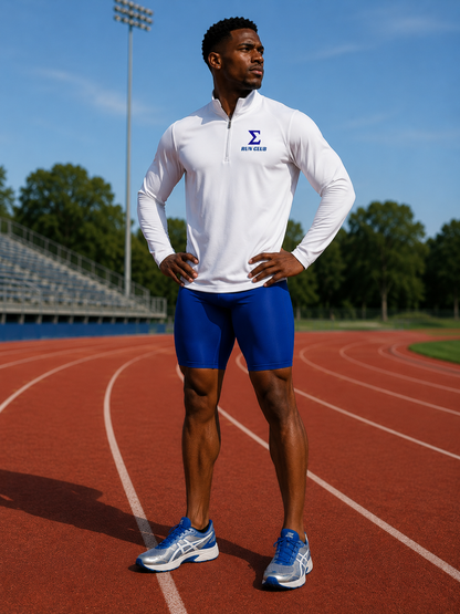 SIGMA RUN CLUB Lightweight quarter-zip pullover