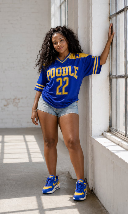 POODLE 22 football jersey