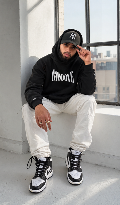 GROOVE 62 Super Heavyweight Embroidered Hoodie