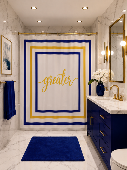 GREATER Shower curtain