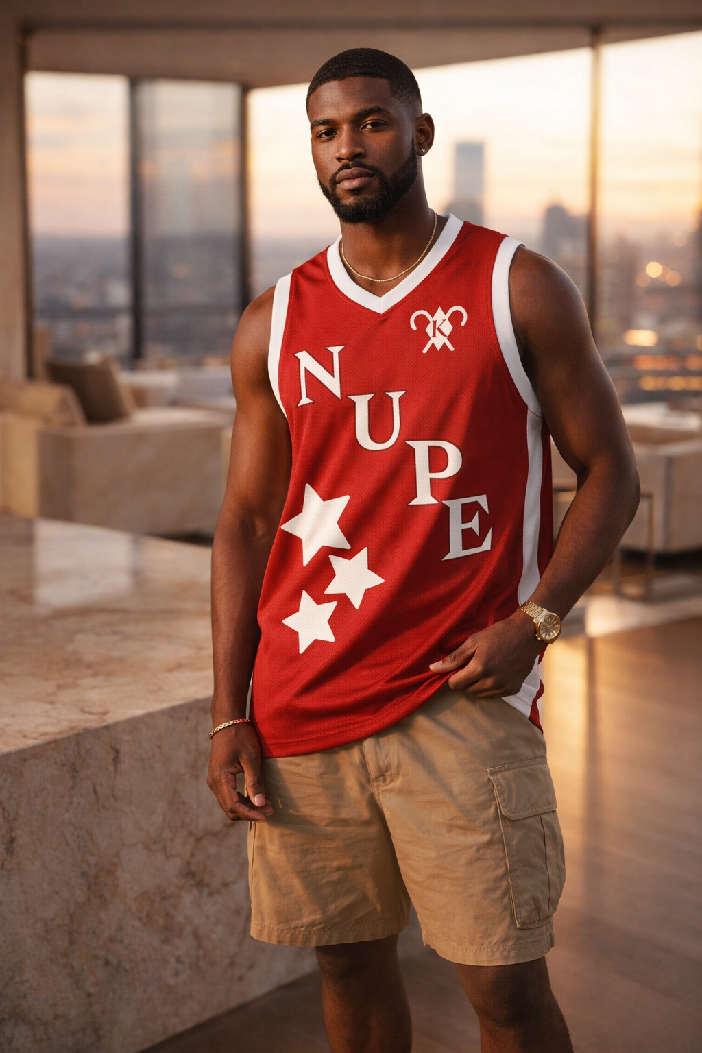The Advocators basketball jersey