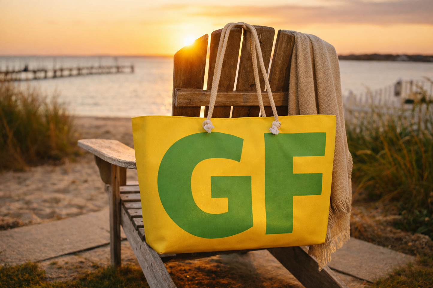 The Girl Friends Oversized weekender bag