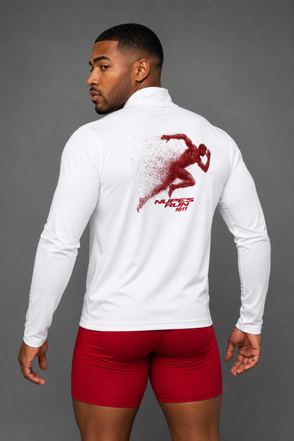 NUPES RUN Lightweight quarter-zip pullover