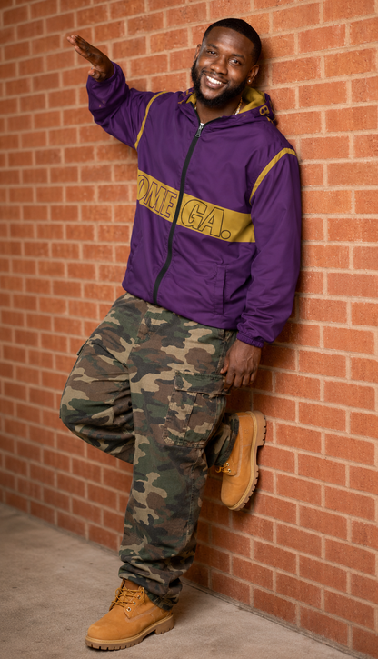 Thunder And Blood windbreaker