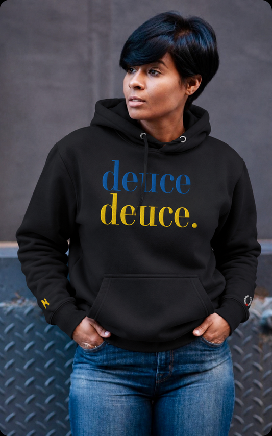 Deuce Deuce Premium Embroidered Hoodie