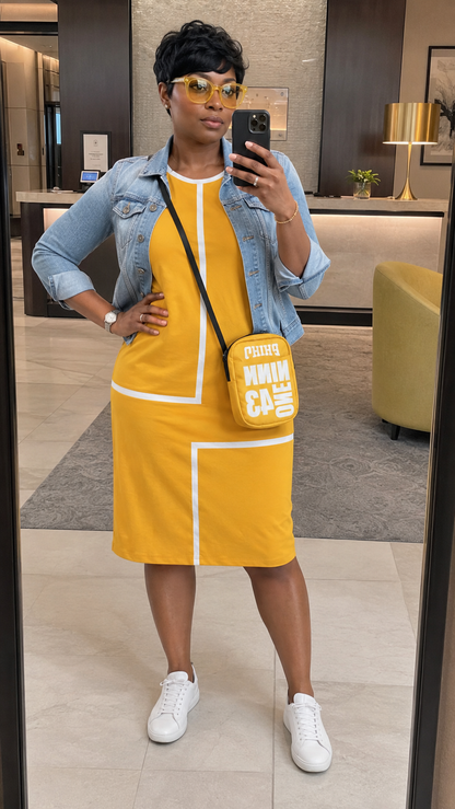 PHILO T-shirt dress