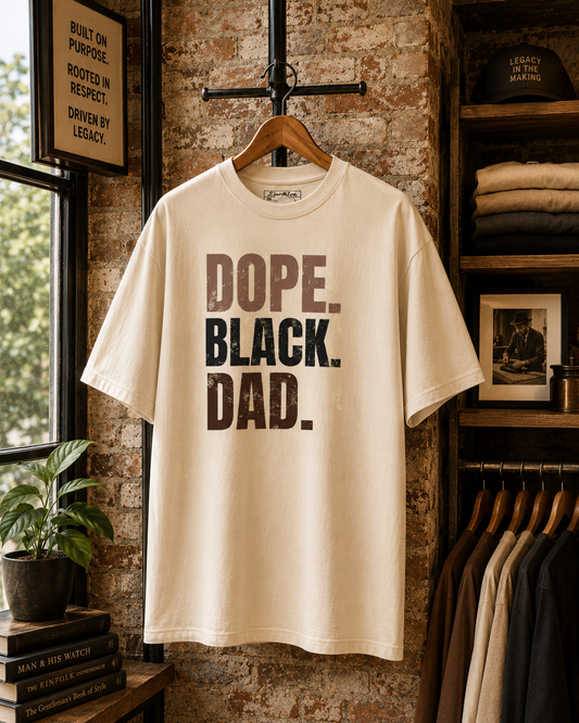 DOPE.BLACK.DAD. t-shirt