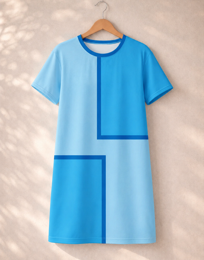 FINER FRIEND T-shirt dress