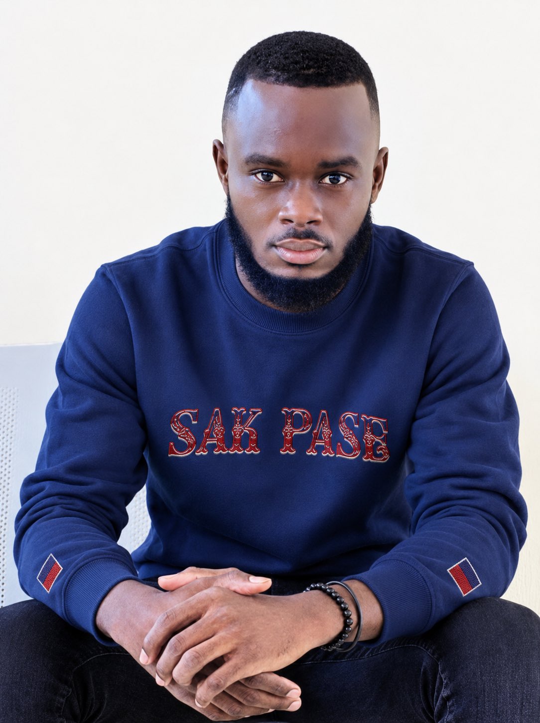 Sak Pase Premium Embroidered Sweatshirt