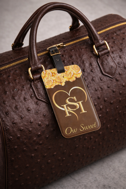 ISI Ow Sweet Luggage tag