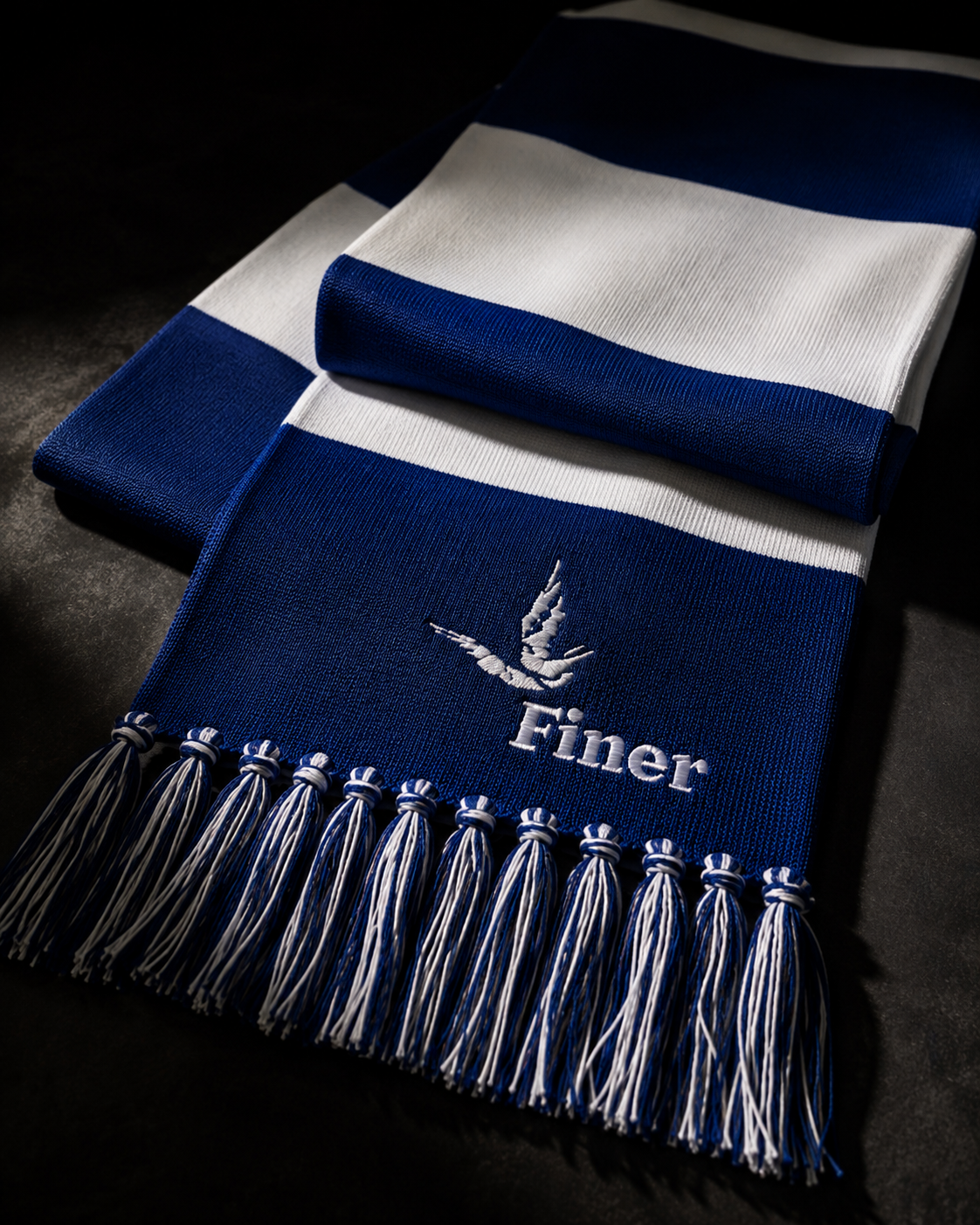 FINER DOVE Embroidered Scarf