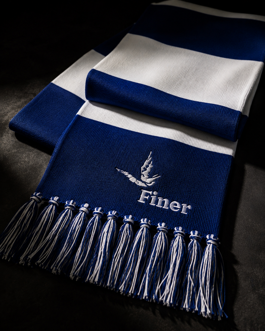FINER DOVE Embroidered Scarf
