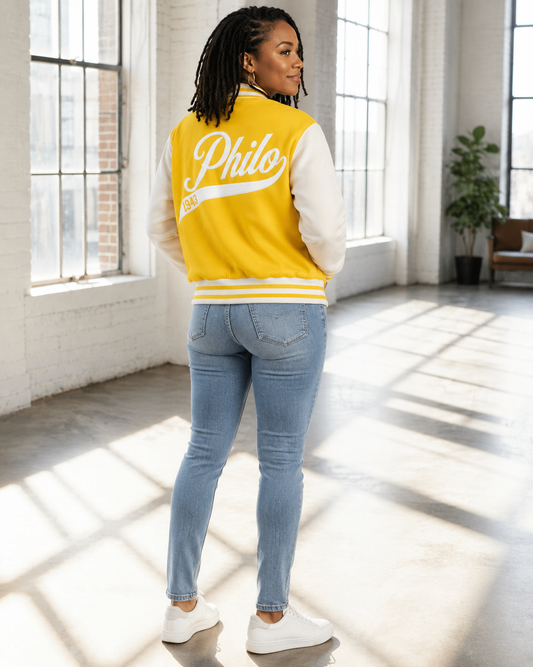 The PHILO Heavyweight letterman jacket - PRE ORDER