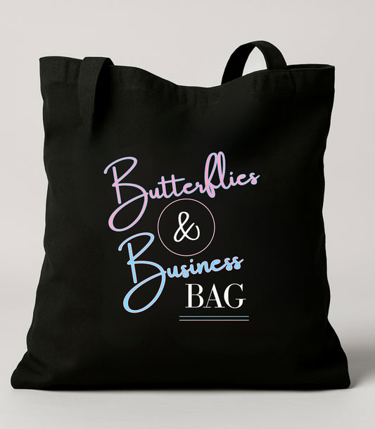 Butterflies & Business Tote