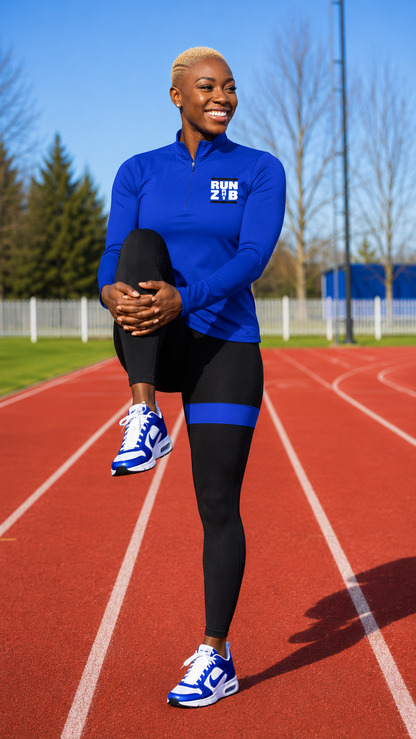 RUN Z Phi B Lightweight quarter-zip pullover
