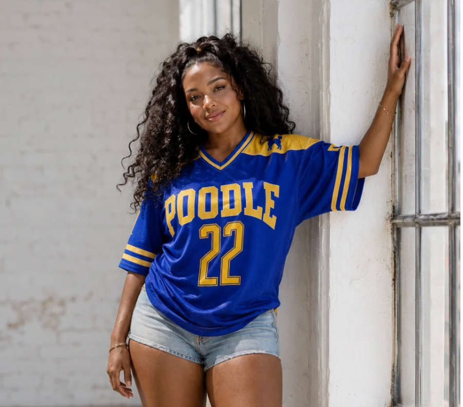 POODLE 22 football jersey