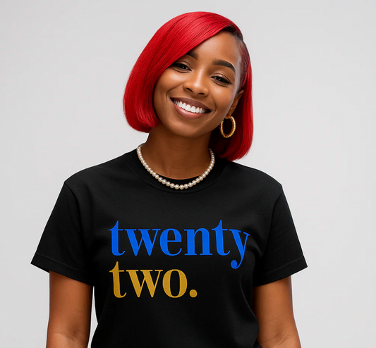 TWENTY TWO. - Tee