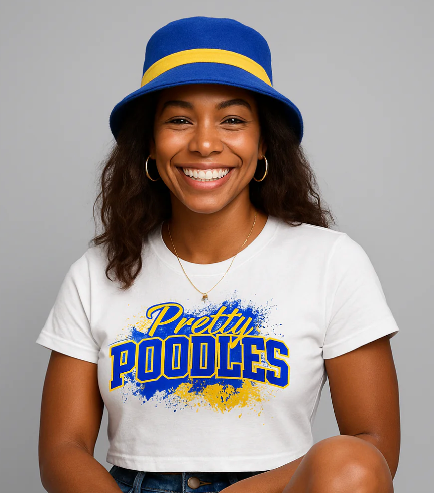 Pretty Poodle Crop Tee