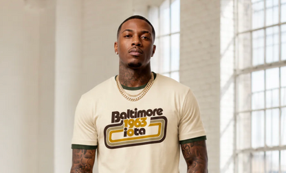 Baltimore 1963 Retro ringer Tee