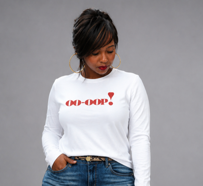 OO-OOP! Long Sleeve Tee