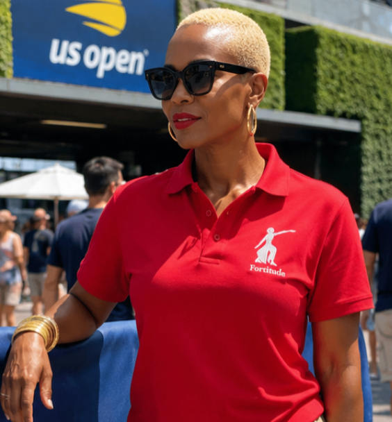 LADY FORTITUDE Premium pique polo shirt