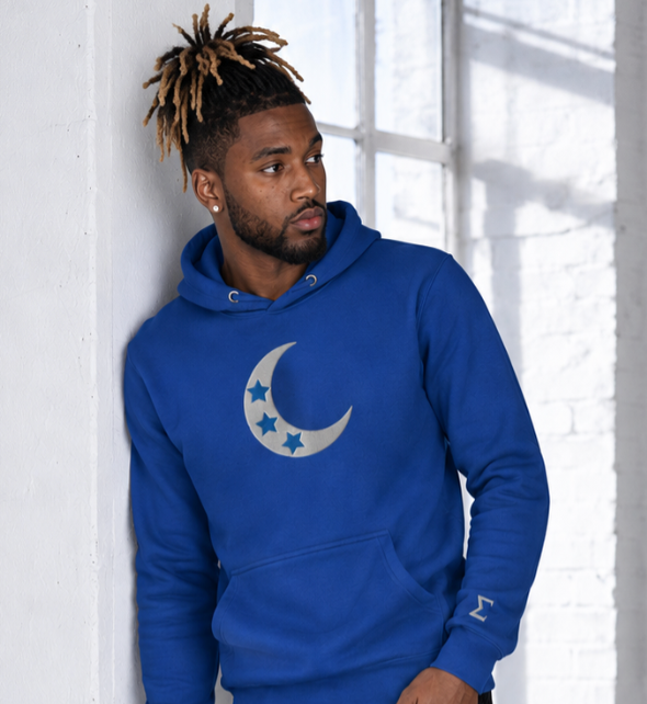 The Crescent Hoodie - a Premium embroidered hoodie