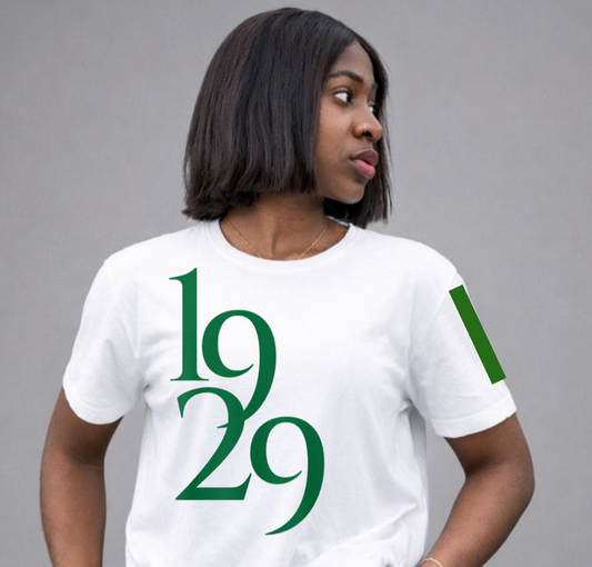 1929  oversized high neck t-shirt