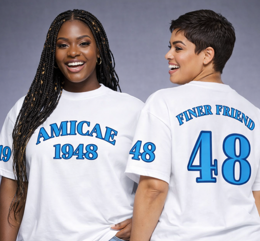 AMICAE 1948 oversized high neck t-shirt