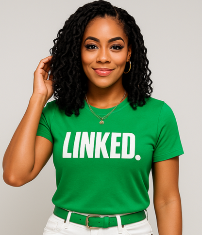 LINKED. - The Ultimate Emerald Green Tee