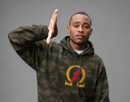 The Blood & THUNDER Heavyweight Embroidered Hooded Sweatshirt