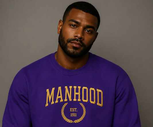 The Other 1911 MANHOOD Embroidered Sweatshirt