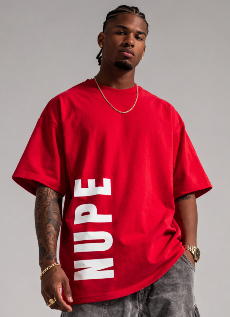 Vertical NUPE Oversized Tee